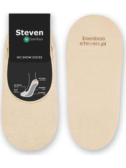 Világos bézs színű férfi alacsony zokni Art.036