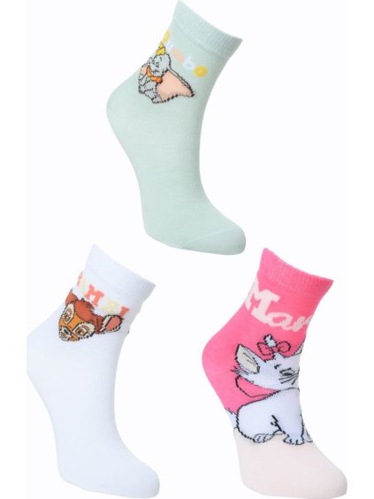 3 pár Disney Classics gyerekzokni készlet