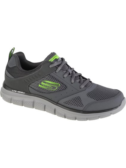 Szürke férfi tornacipő Skechers Track-Syntac