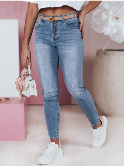 Női skinny farmer magas derékkal DERMIX