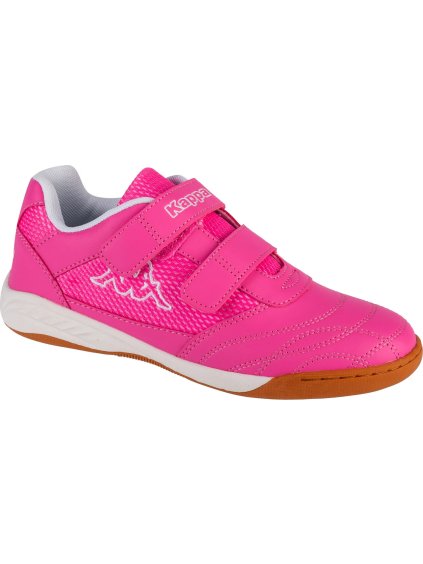 Rózsaszín beltéri tornacipő lányoknak Kappa Kickoff T