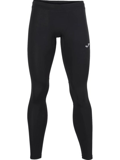 Fekete férfi leggings Joma Running Night Men Long Tights (Méret L)