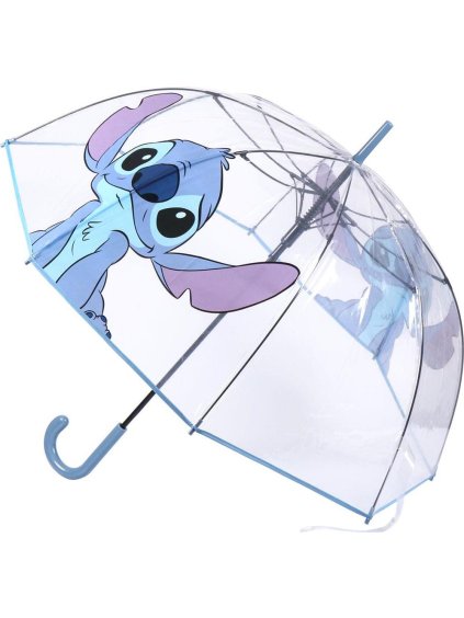 Átlátszó Stitch esernyő lányoknak