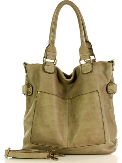 Bézs shopper táskák MARCO MAZZINI (Méret ONE SIZE)