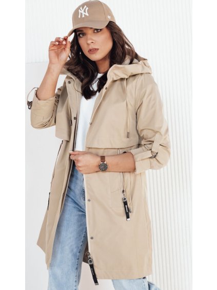 (Méret XL) Bézs átmeneti parka TILSON