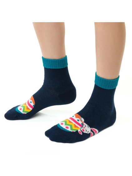 Sötétkék húsvéti gyerekzokni Art.014