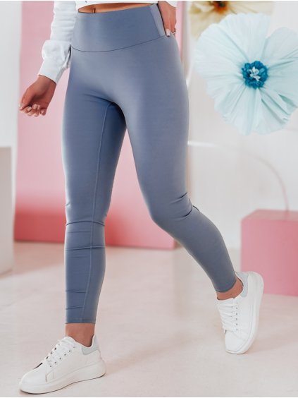 Kék női leggings magas derékkal ACTIVIS