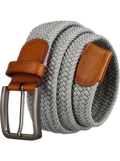 Peterson férfi szürke vászon öv lyukak nélkül