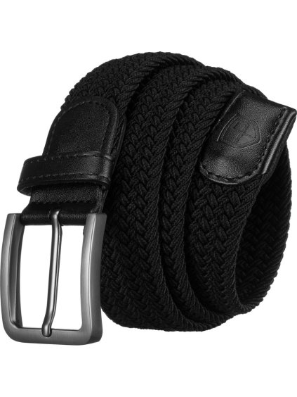 Peterson férfi fekete vászon öv lyukak nélkül