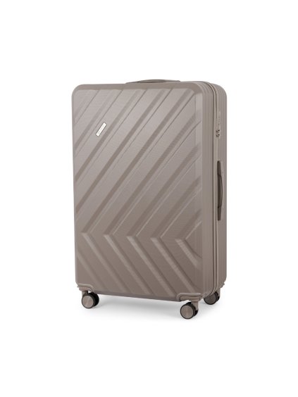 SOLIER Champagne utazóbőrönd KYOTO M méretben