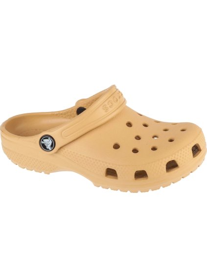 Camel színű gyerekpapucs Crocs Classic Clog Kids