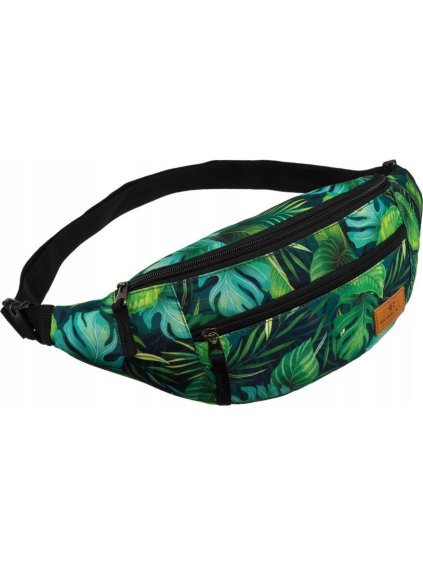 Rovicky Sötétzöld mintás övtáska