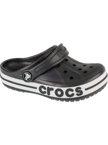 Fekete gyerekpapucs Crocs Bayaband Kids Clog T