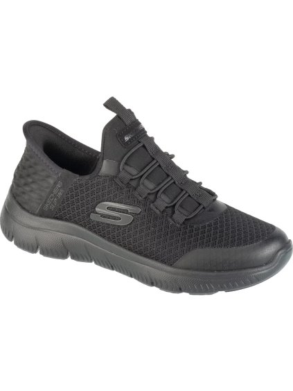 Fekete tornacipő Skechers Slip-In: Summits - High Range