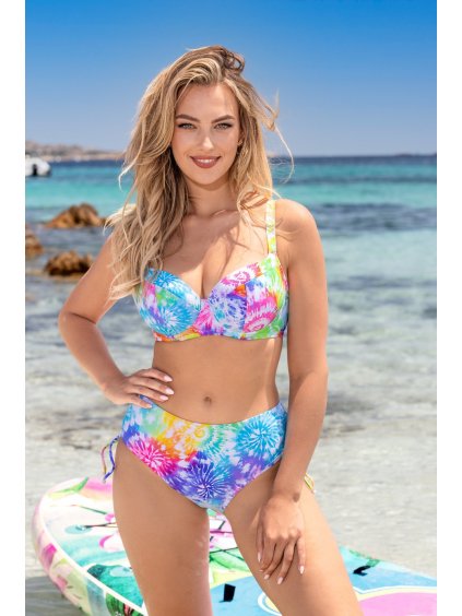 Színes bikini magas derekú bugyival