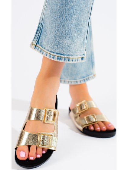 ARANY PAPUCS DEKORATÍV CSATOKKAL