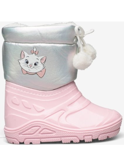 Púderszínű lányos hócsizma - Disney Marie (Méret 25)