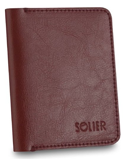Elegáns barna férfi irattartó Solier