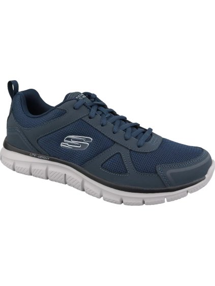 Sötétkék férfi tornacipő Skechers Track-Scloric 52631-NVY