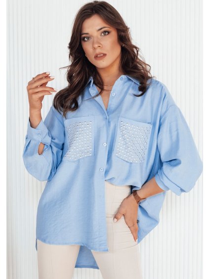 Világoskék hosszú ing szegecsekkel CELTIS