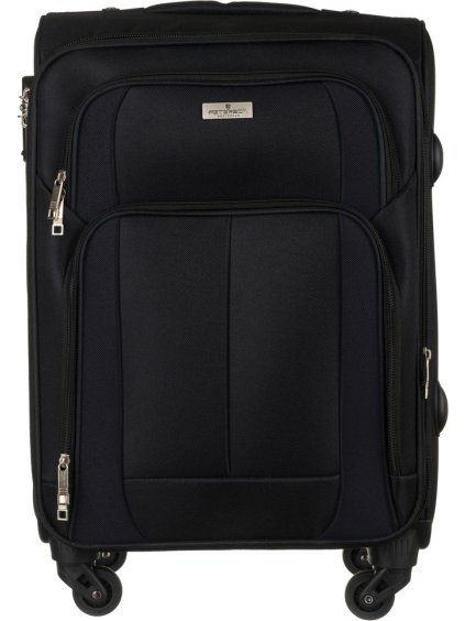 Peterson fekete textilbőrönd S méretű