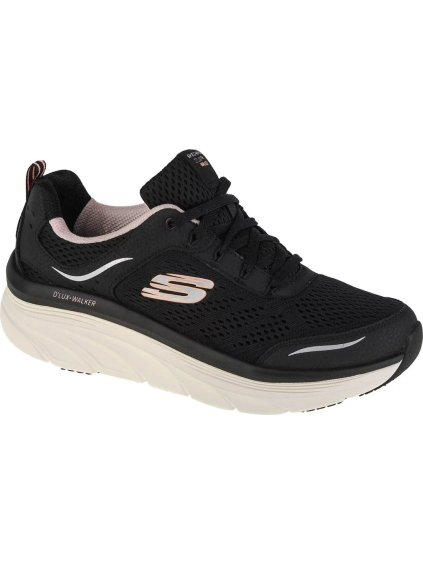 Fekete női tornacipő Skechers D'Lux Walker - Infinite Motion