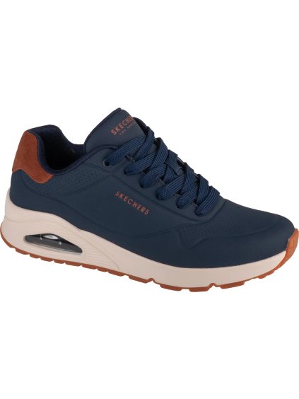 Sötétkék férfi tornacipő Skechers Uno - Suited On Air (Méret 41)