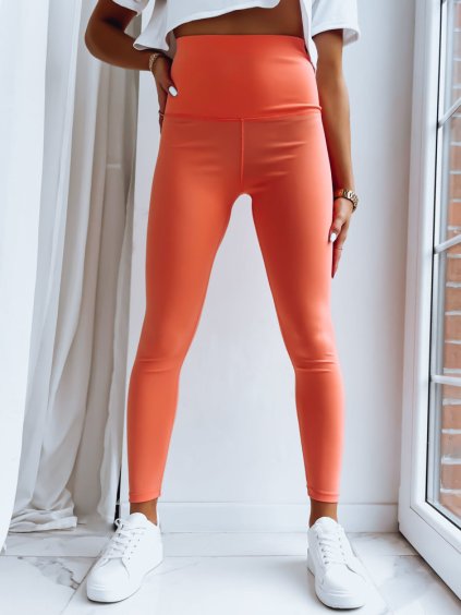 (Méret XL) Narancssárga női leggings MEDA