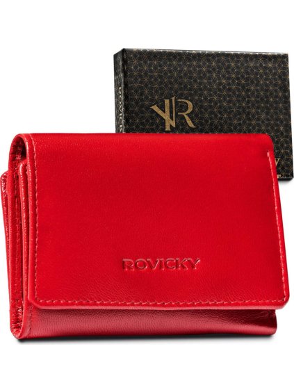 Rovicky Red sima kis pénztárca V179