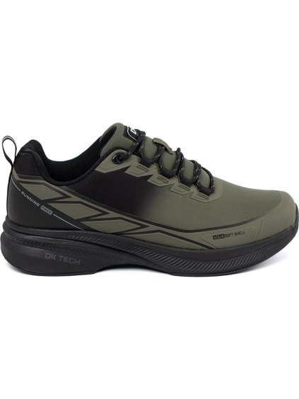 Sötétzöld férfi tornacipő