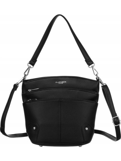 David Jones fekete cipzáras crossbody táska