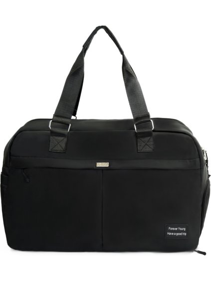 Fekete utazótáska Solier VEA