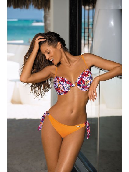 Narancssárga-virágos bikini Luciana Calendula