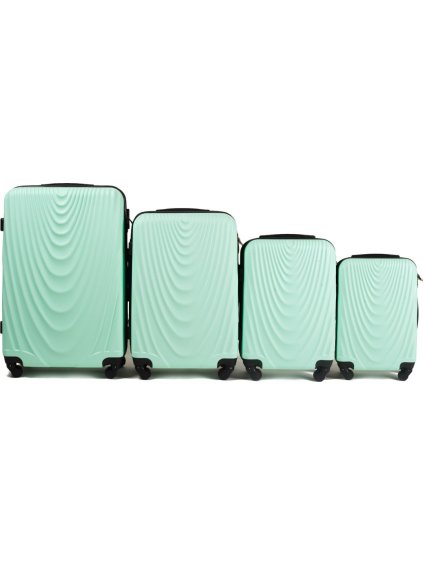 Menta utazási bőrönd szettek WINGS