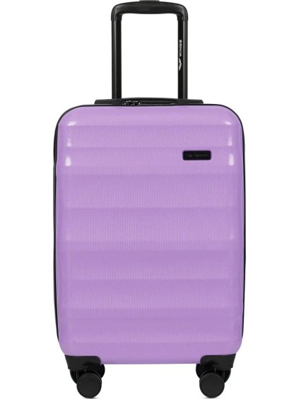 Lila bőrönd WINGS VULTURE méret S