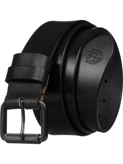 Peterson fekete férfi bőröv klasszikus csattal