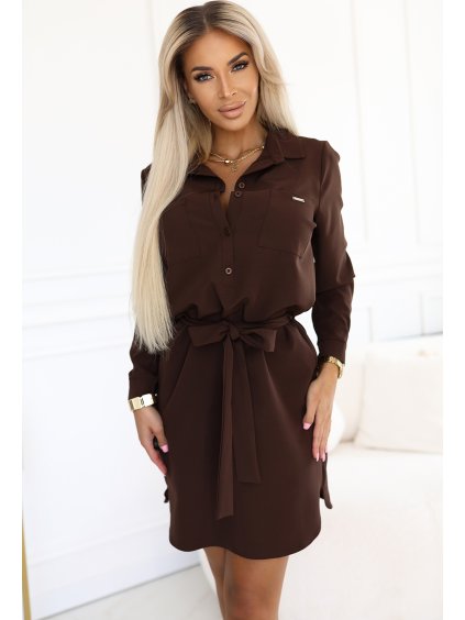 Sötétbarna ingruha CAMILLE