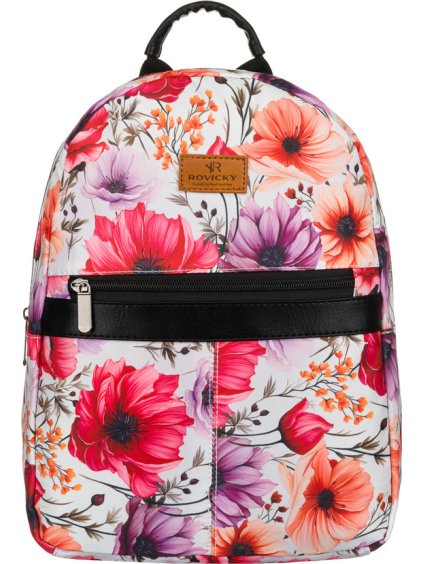 Rovicky női stílusos hátizsák virágmintával