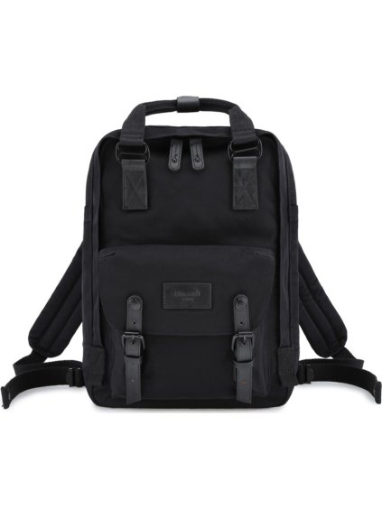 Himawari fekete stílusos női hátizsák laptop rekesszel