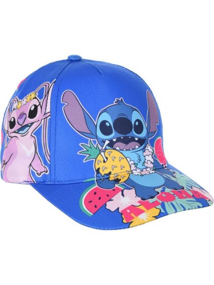 Stitch and Angel kék gyerek sapka