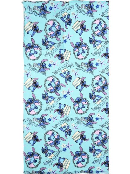 Türkiz gyerek fürdőlepedő Lilo és Stitch 70x140 cm