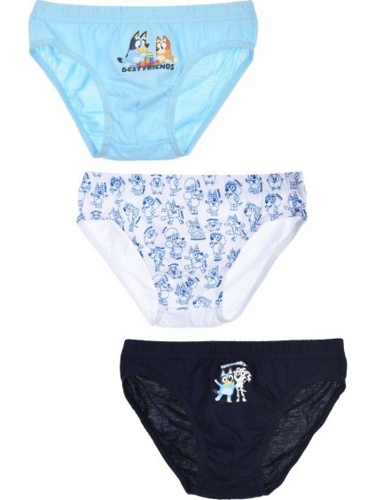 Kék pamut fiú alsónadrág szett