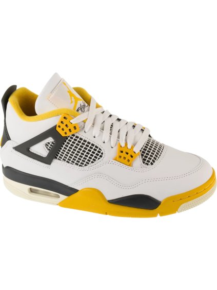 Fehér-sárga férfi cipő Air Jordan 4 Retro