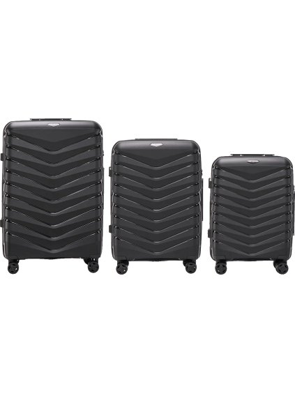 Phinx bőröndökből álló fekete szett