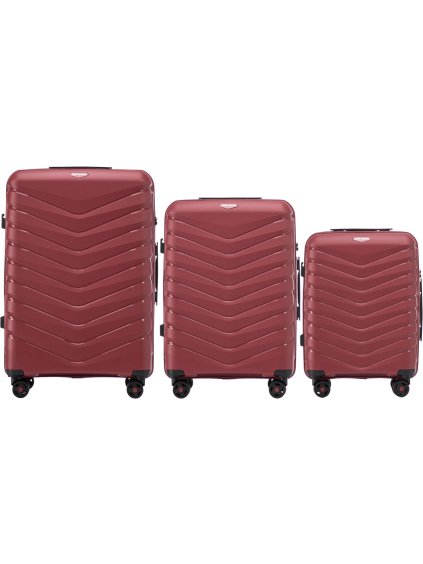 3 darabos utazóbőrönd szett Wings PHOENIX