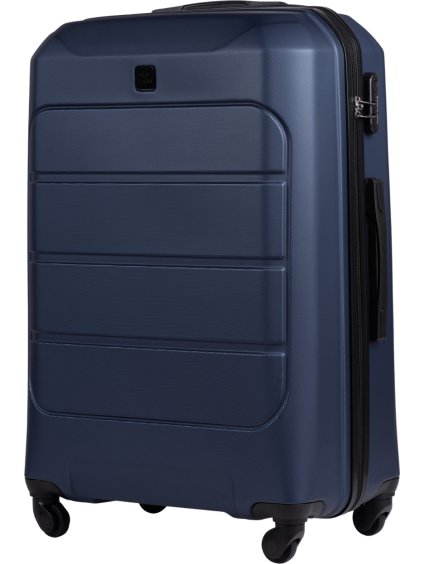 Sötétkék nagyméretű utazóbőrönd WINGS GANNET