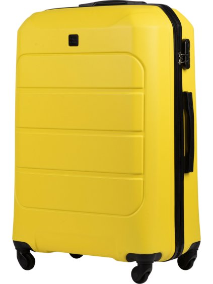 Sárga nagyméretű utazóbőrönd WINGS GANNET