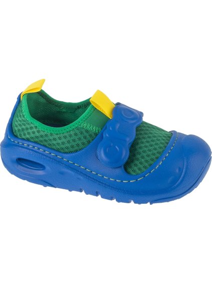 Kék-zöld gyermek vízipapucs Crocs Swiftwater Splash K