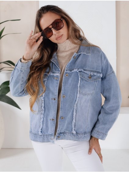 Kék női farmerdzseki DENZARIA