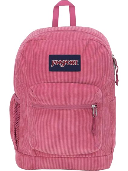Rózsaszín női kordbársony hátizsák JanSport Cross Town Plus Remix hátizsák